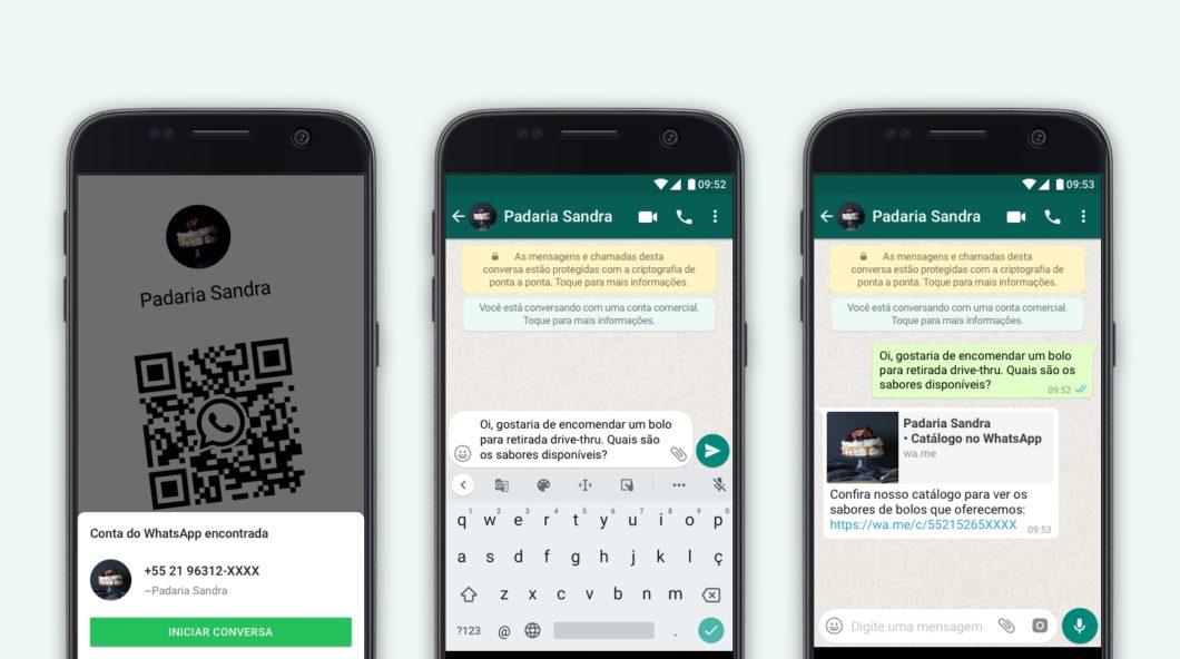 QR Codes chegam ao WhatsApp Business / Divulgação