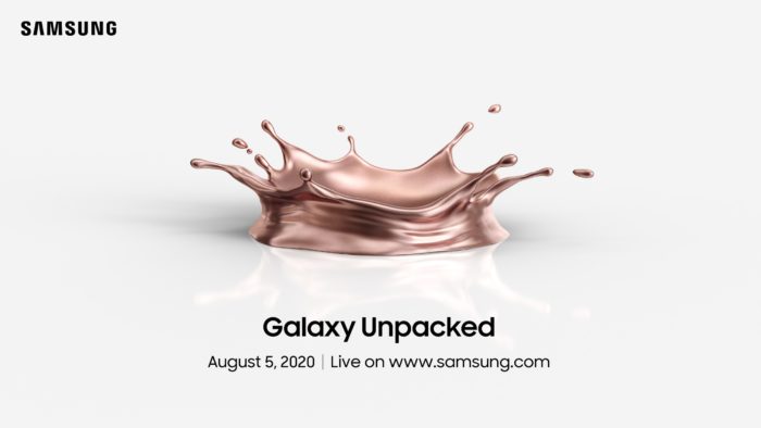 Convite para Samsung Unpacked 2020 (Foto: Divulgação/Samsung)