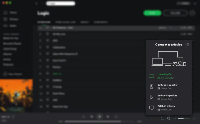 Addiction klimaks naturpark Spotify permite controlar músicas no Chromecast via PC ou Mac – Tecnoblog