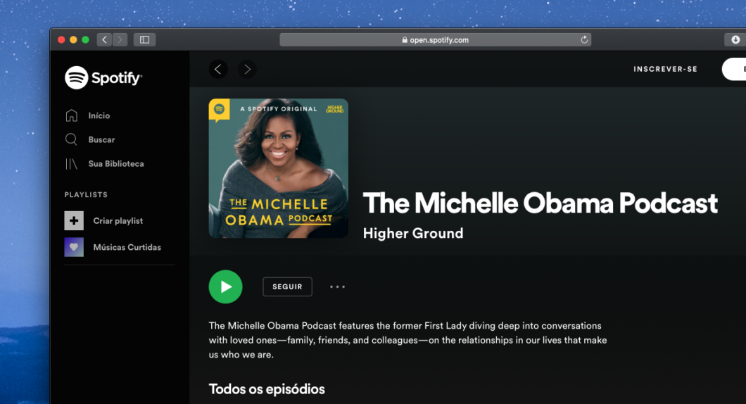 The Michelle Obama Podcast Spotify