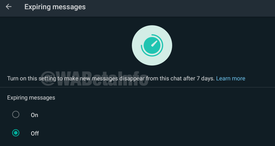 WhatsApp testa mensagens que se apagam após 7 dias