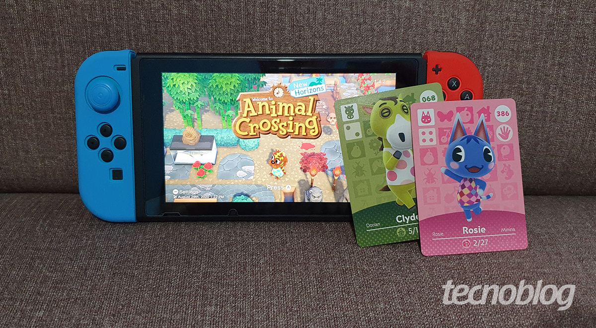 Como usar amiibo cards em Animal Crossing: New Horizons