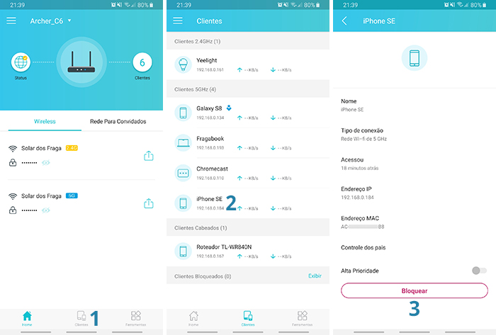 Como bloquear intrusos pelo endereço MAC no roteador TP-Link