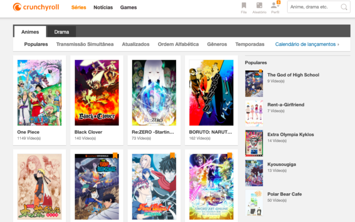 Crunchyroll lança função para baixar episódios de animes / Reprodução / Felipe Vinha