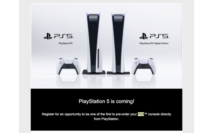 Sony recruta jogadores para pré-venda do PS5 / Divulgação / Sony