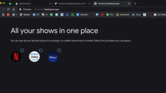 Chrome testa central de streaming com Netflix, Prime Video e Disney+