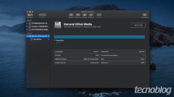 Como formatar um pen drive no Mac