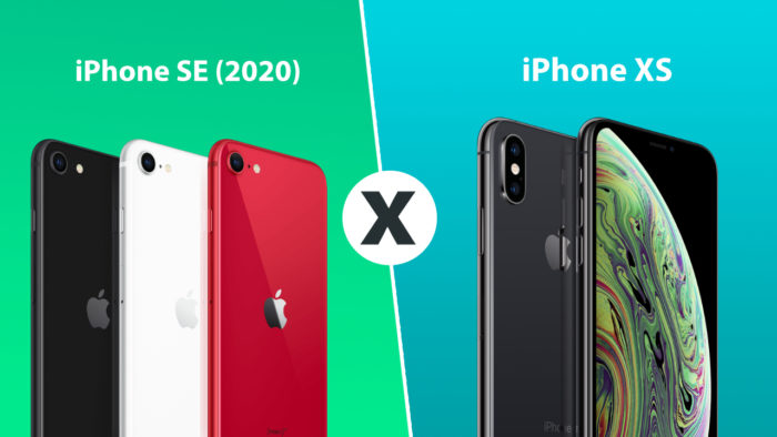 Comparativo entre o iPhone SE (2020) e o iPhone XS