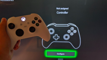 Controle do Xbox Series S surge em imagens