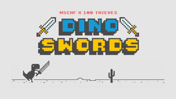 dino swords chrome jogo dinossauro