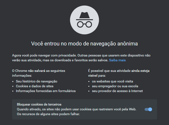 Como iniciar o Google Chrome no modo an nimo Tecnoblog