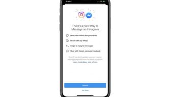 Instagram começa a integrar conversas do Facebook Messenger