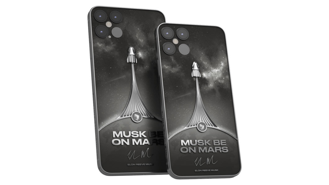 iPhone 12 Pro terá versão não-oficial da SpaceX feita pela Caviar (Foto: Divulgação/Caviar)