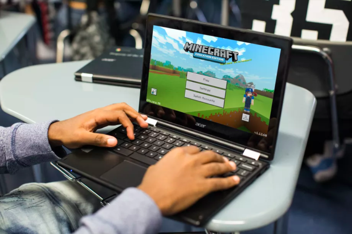 Minecraft Education chega ao Chromebook / Divulgação / Microsoft