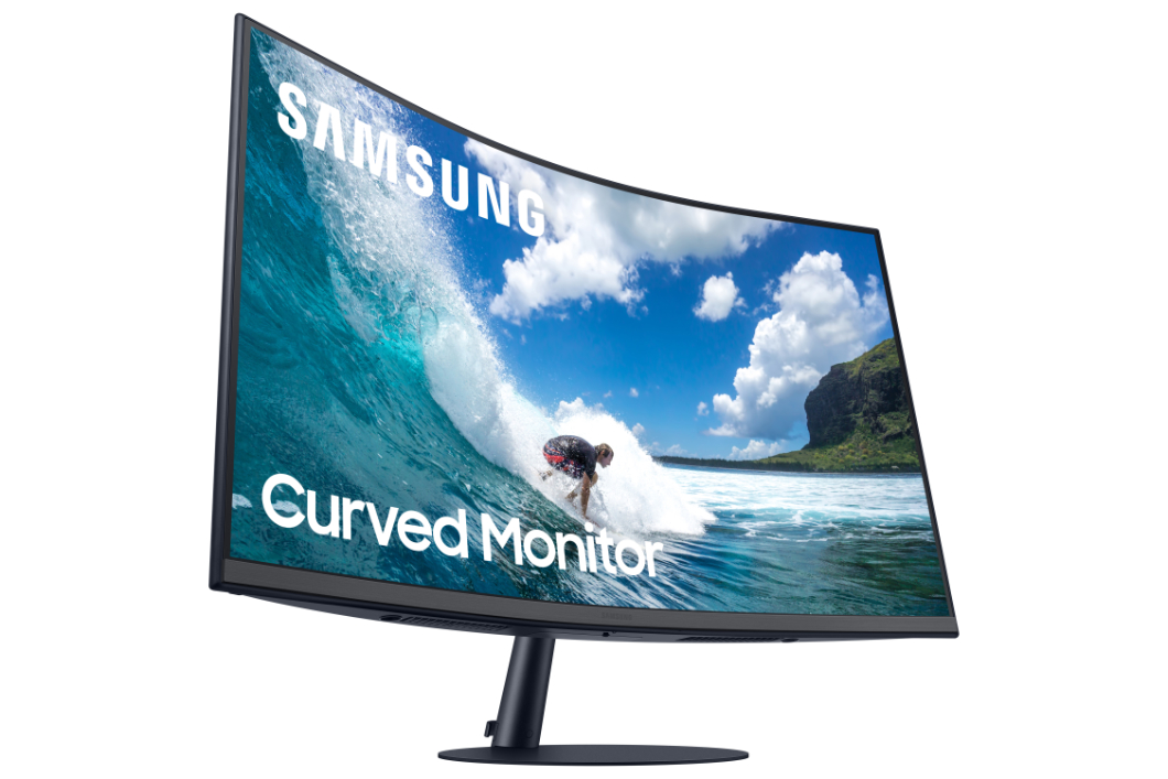 Samsung lança monitor curvo T55 de 32 polegadas por R$ 1.899