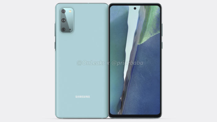 Renderização do Samsung Galaxy (Foto: Reprodução/OnLeaks/Pricebaba)