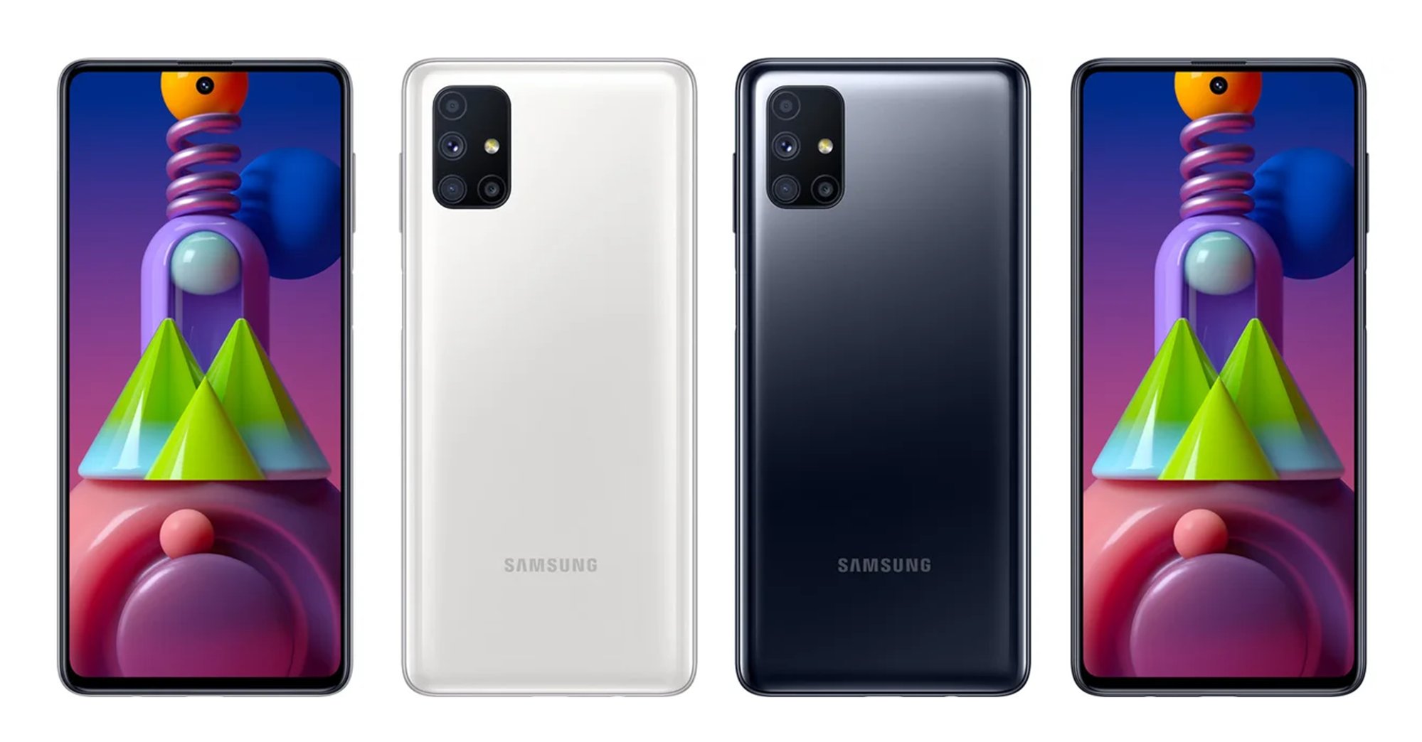 Samsung Galaxy M51 aparece em imagens de divulgação vazadas