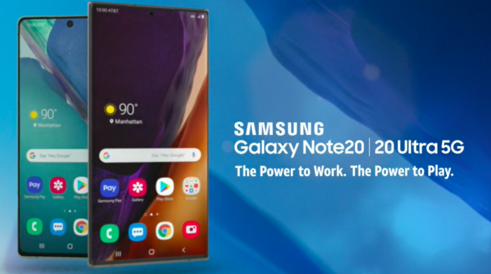 Samsung Galaxy Note 20 e Note 20 Ultra aparecem em vídeo promocional (Foto: Reprodução/Evan Blass)