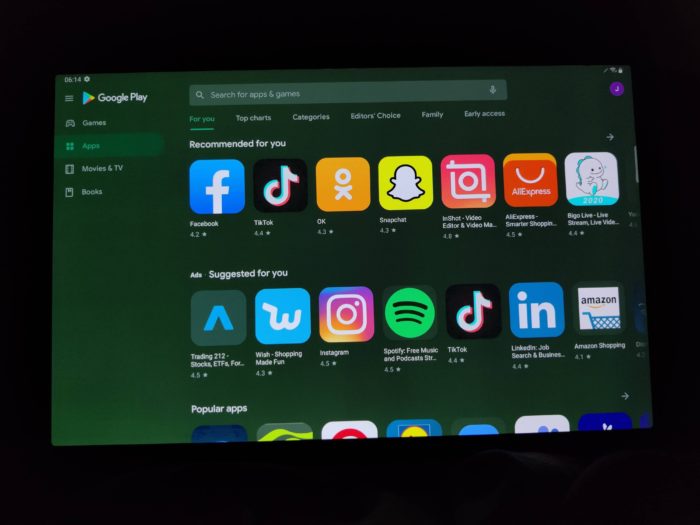 Galaxy Note 20 Ultra e Tab S7 (foto) têm bug da tela verde (Foto: Reprodução/Reddit)