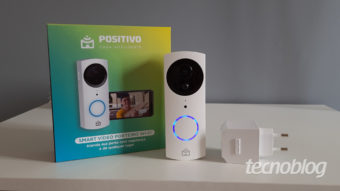 Smart Vídeo Porteiro Wi-Fi Positivo: um reforço na segurança residencial