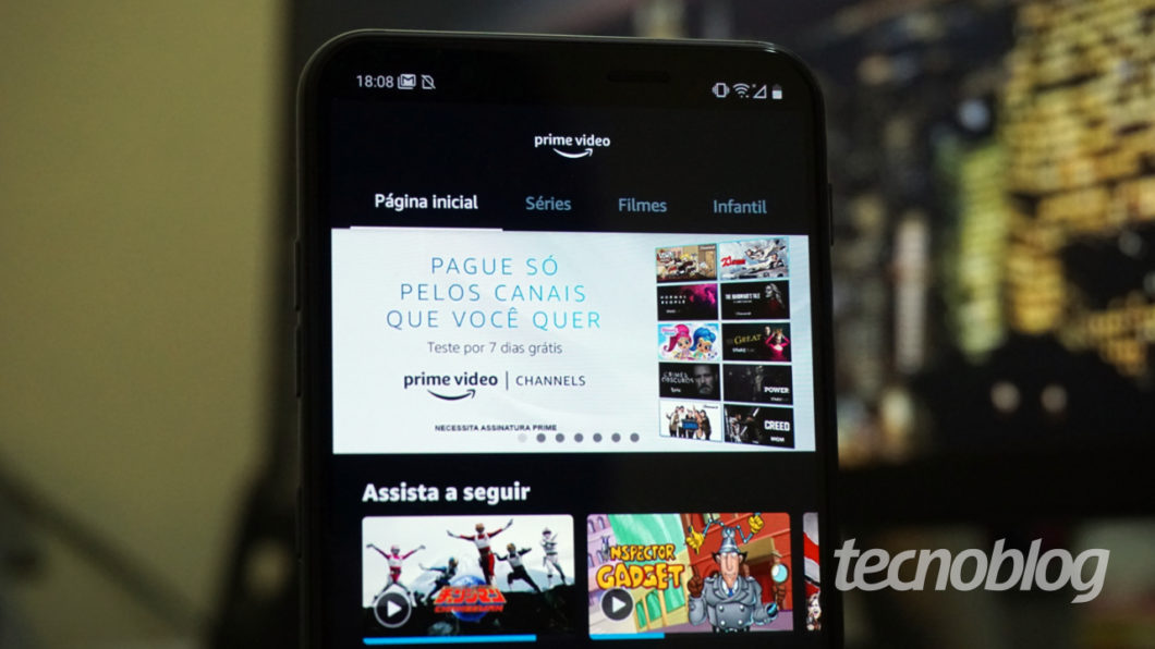 Amazon Prime inclui acesso ao Prime Video, com filmes e séries (Imagem: André Fogaça/Tecnoblog)