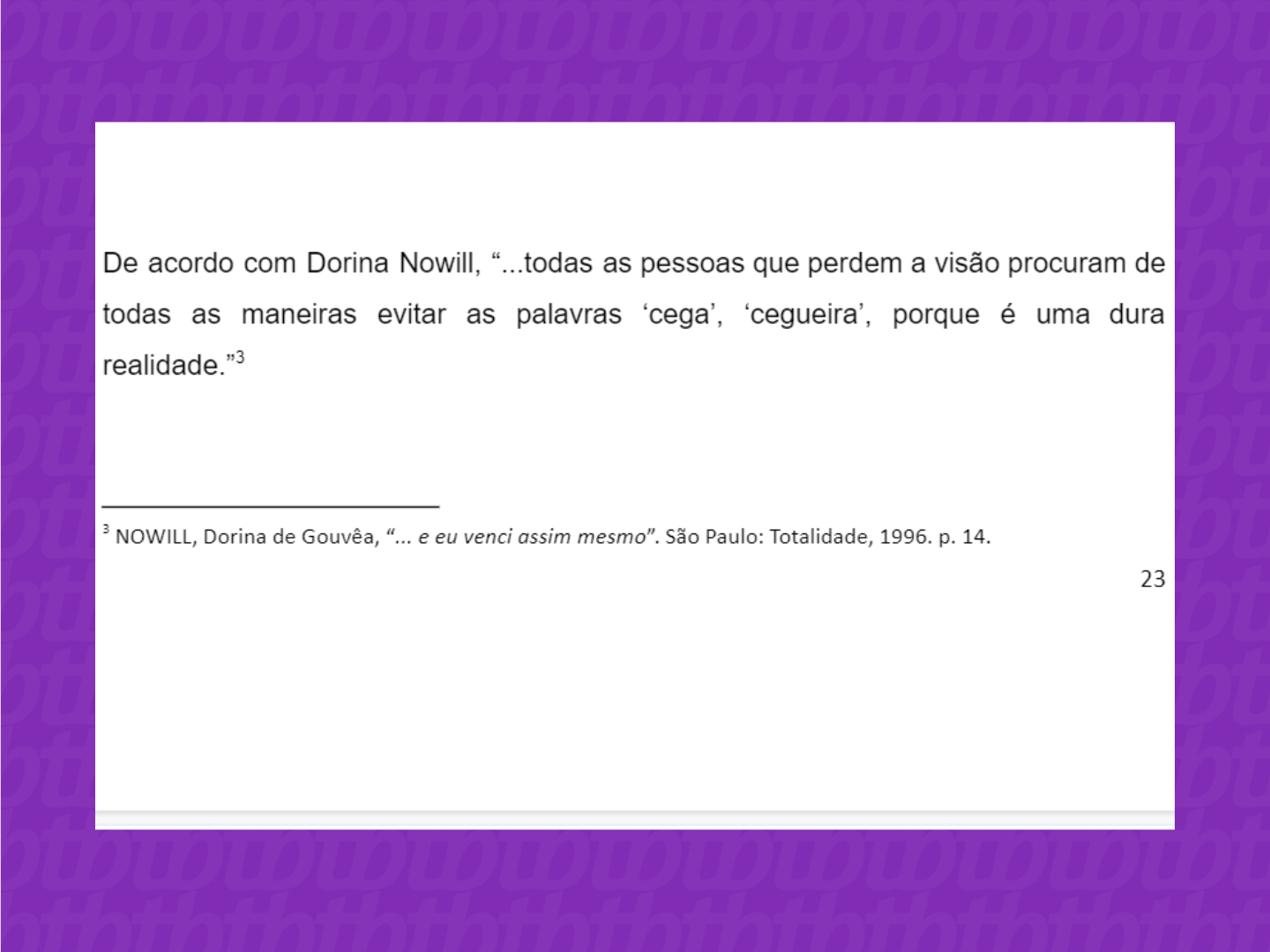 Como inserir número de chamada (Nota de rodapé). :: Professor Vilmar