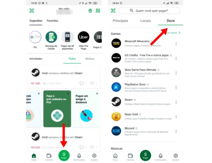 Como pagar jogos da Steam com Picpay