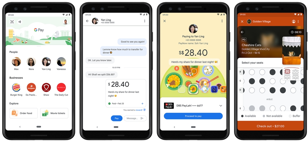 Google Pay estreia função de dividir a conta