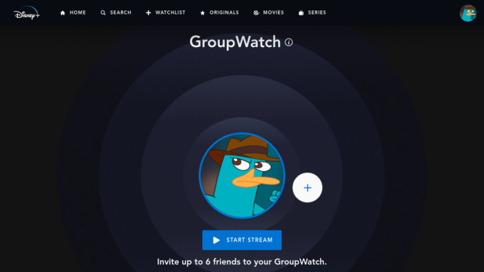 GroupWatch no Disney+