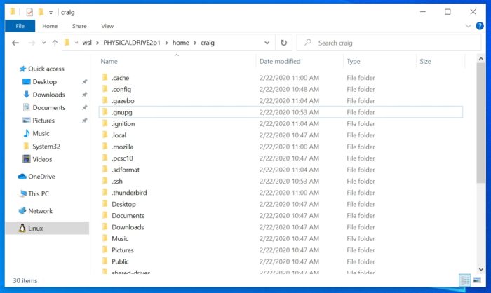 Linux no WSL 2 (imagem: Microsoft)