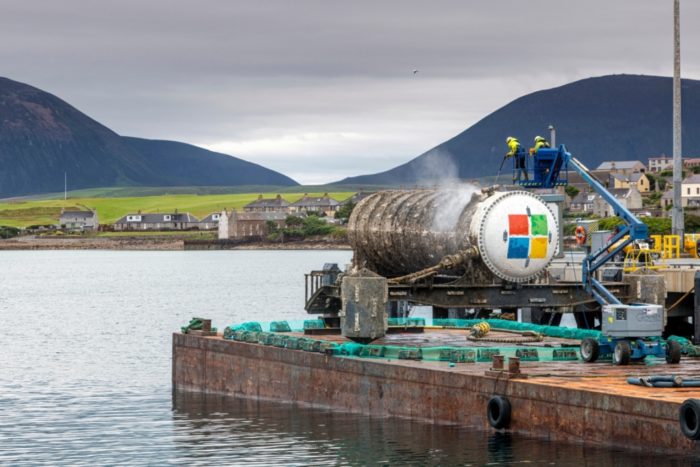 Microsoft testa com sucesso datacenter mergulhado no mar