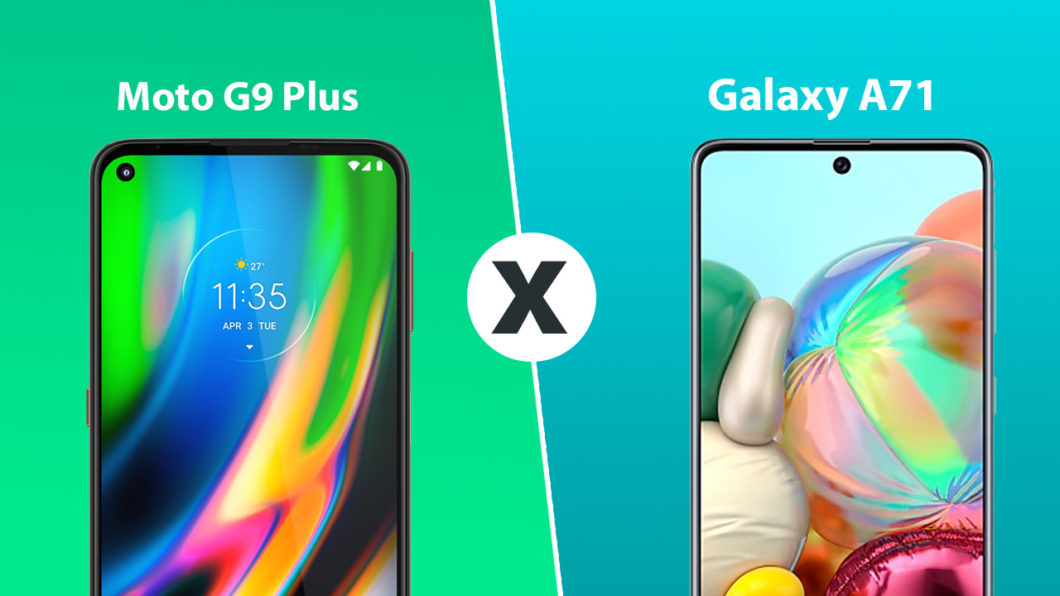 Moto G9 Plus vs Galaxy A71