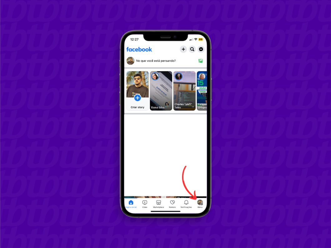 Como mudar a senha do Facebook no celular pela Central de Contas do seu perfil na rede social.