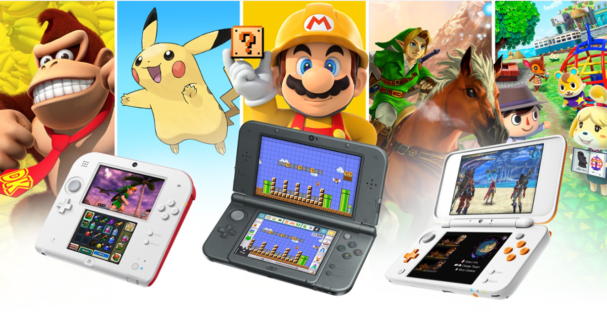 Nintendo 3DS, 2DS e modelos XL deixam de ser fabricados
