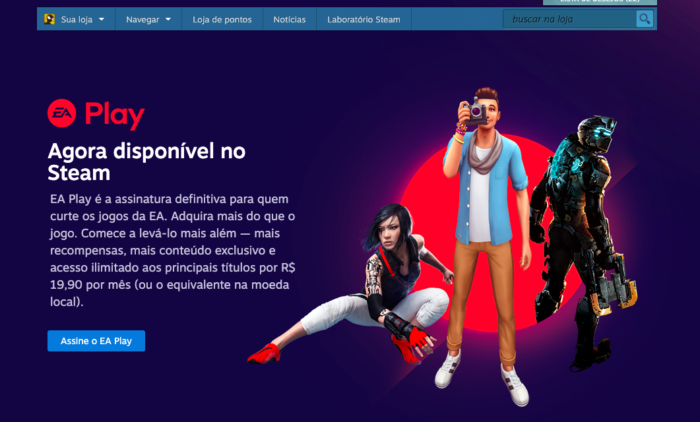 EA Play está saindo por R$ 6 para novos assinantes