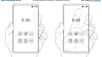 Samsung registra patente de celular com tela transparente
