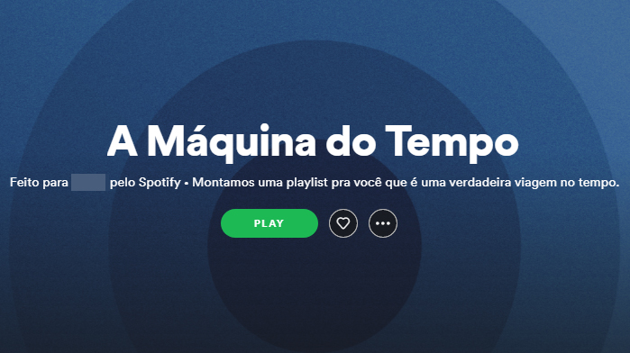 Spotify libera nova playlist Máquina do Tempo com músicas do passado