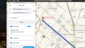 Waze sincroniza rotas entre versão desktop e app de celular
