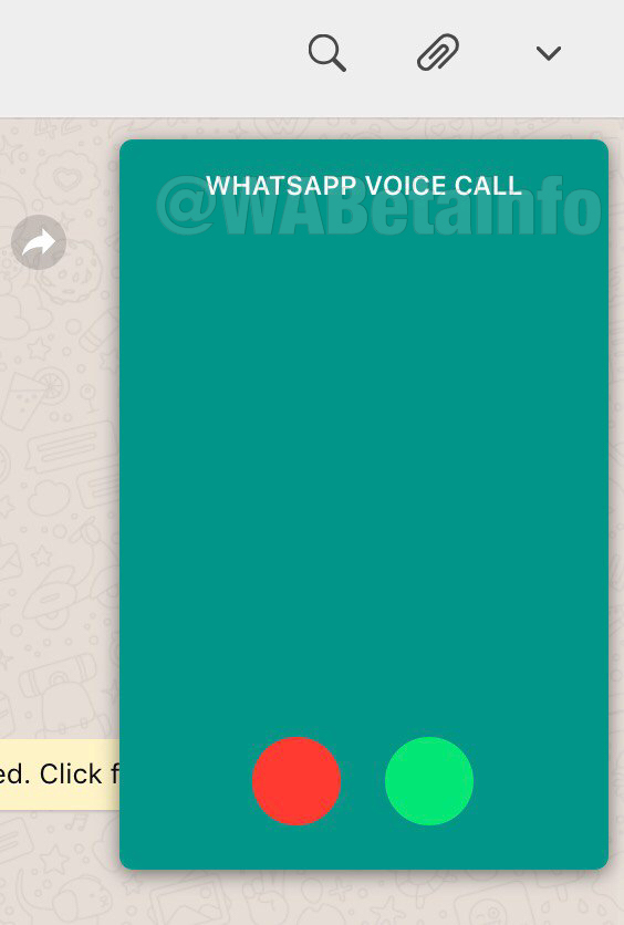 Chamada de vídeo no WhatsApp Web em teste de junho