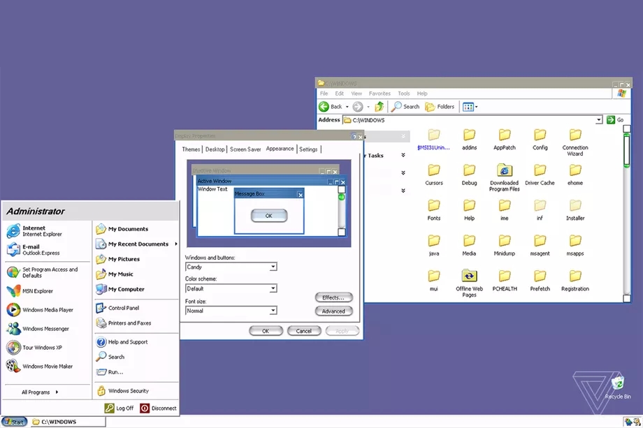 Windows XP teve tema secreto com visual Mac, revela código vazado