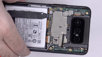 Câmera giratória do Asus Zenfone 7 Pro é detalhada em desmanche