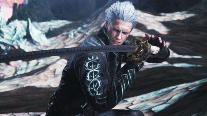 Vergil em Devil May Cry 5 (Imagem: Capcom)