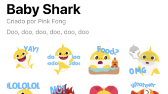 WhatsApp testa busca de stickers e lança pacote de Baby Shark