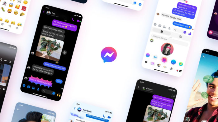 Messenger traz opção de temas para personalizar a conversa (Imagem: Divulgação/Facebook)