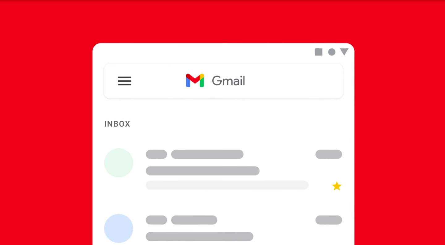 Google leva novo ícone do Gmail ao app para Android