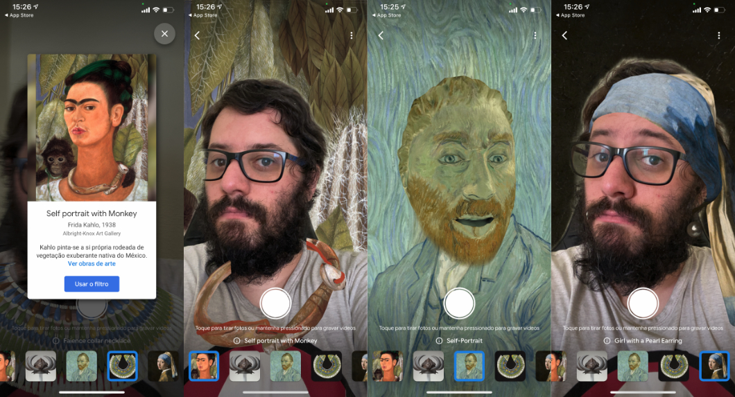 Google lança filtros de arte que transformam você em Van Gogh