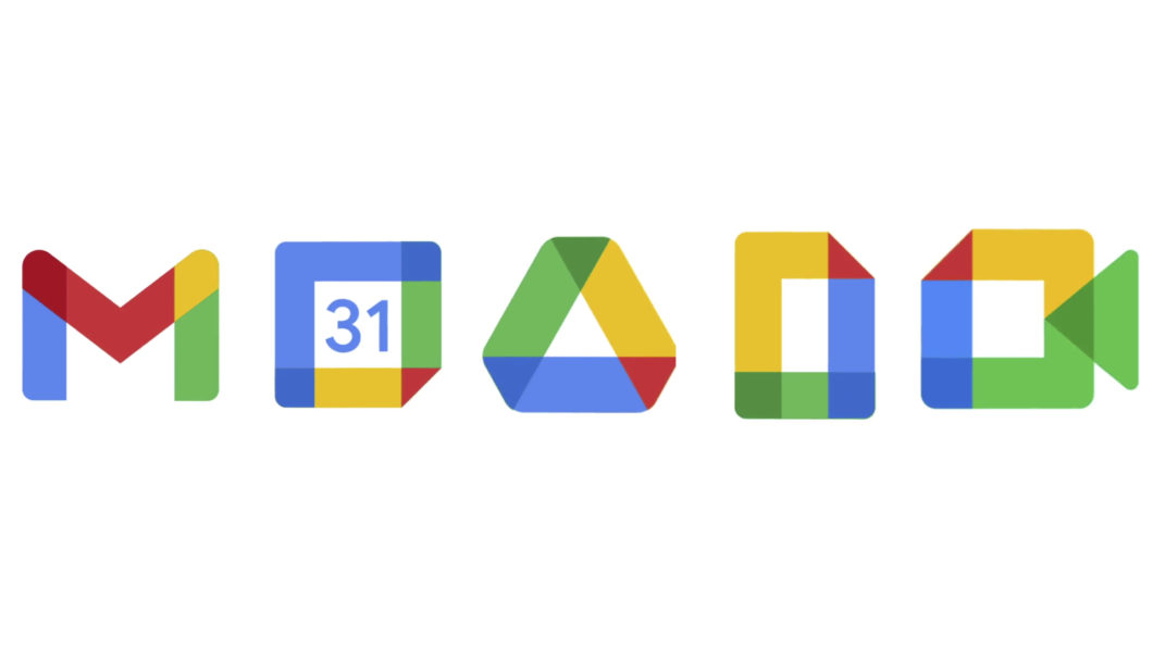 Gmail, Google Agenda, Docs, Drive e Meet ganham novos ícones (Imagem: Divulgação/Google)