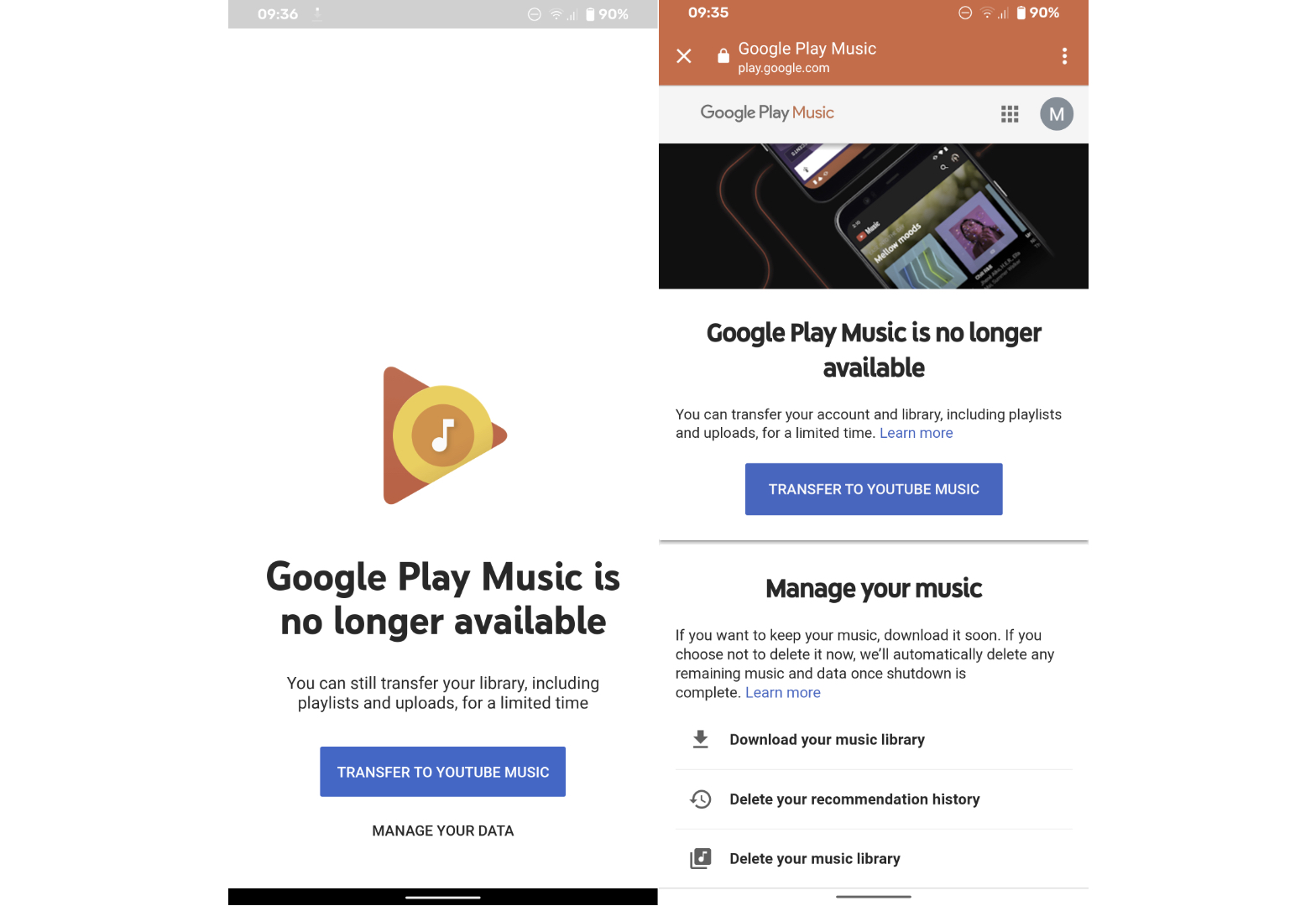 Google Play Music para Android - Download