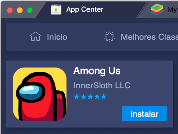 Baixar Among Us no PC com emulador Android gratuito (Imagem: Reprodução/BlueStacks)