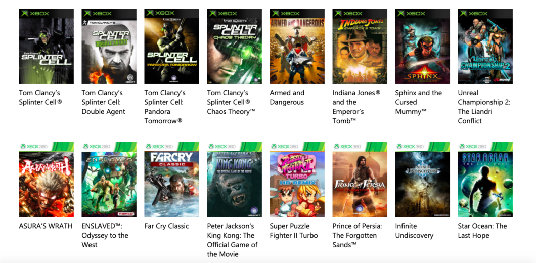 Estes e outros jogos rodarão no Xbox Series X/S (Imagem: Microsoft)